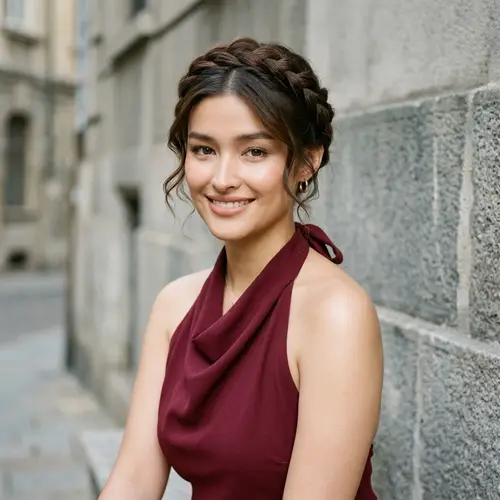 Liza Soberano: Braided Updo Beauty