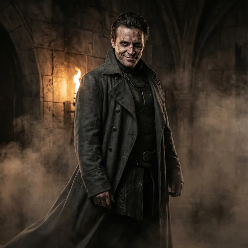 Menacing Villain Character Design