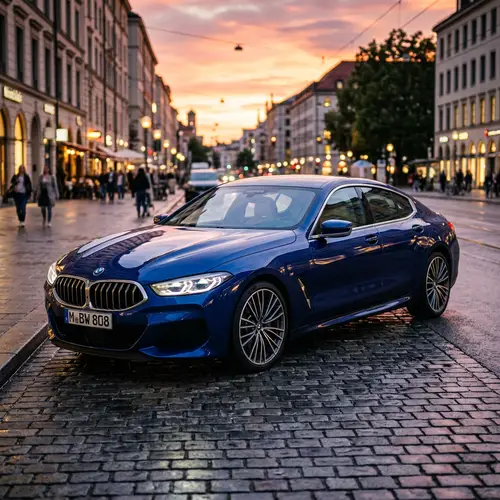 Luxury Blue Car Design | Innovative Style & Function