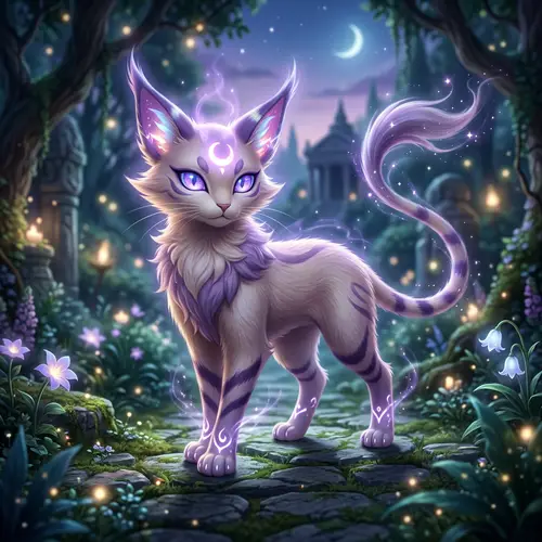 Discover Psychic-Normal Feline Pokémon