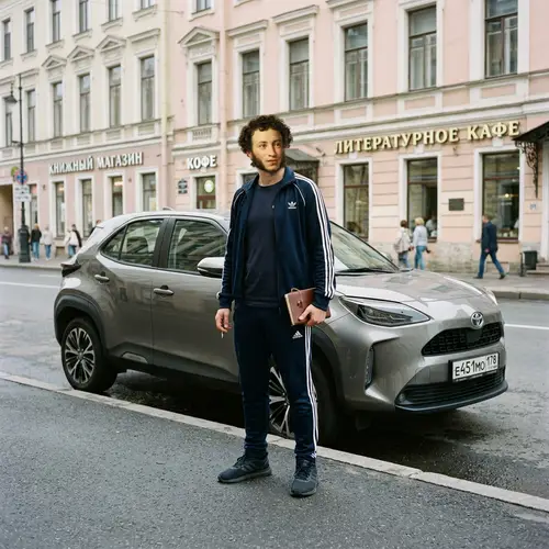 19th-Century Russian Poet in Modern Sportswear