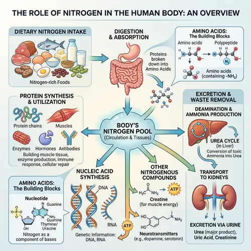 The Role of Nitrogen in the Human Body