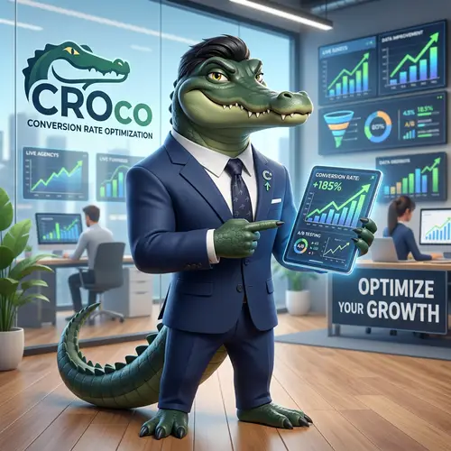 CROco: Your Clever CRO Mascot for Success