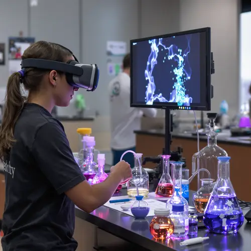 Virtual Reality Chemistry Experiments for Students