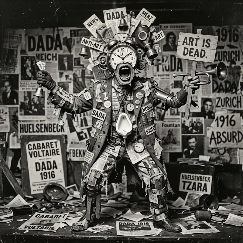 Dadaism Personaje Movement Dadaism Personaje Movement