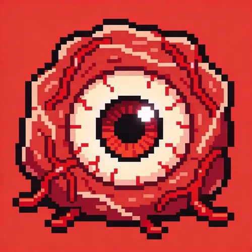 Giant Eye Meat Mass - Intense Animation