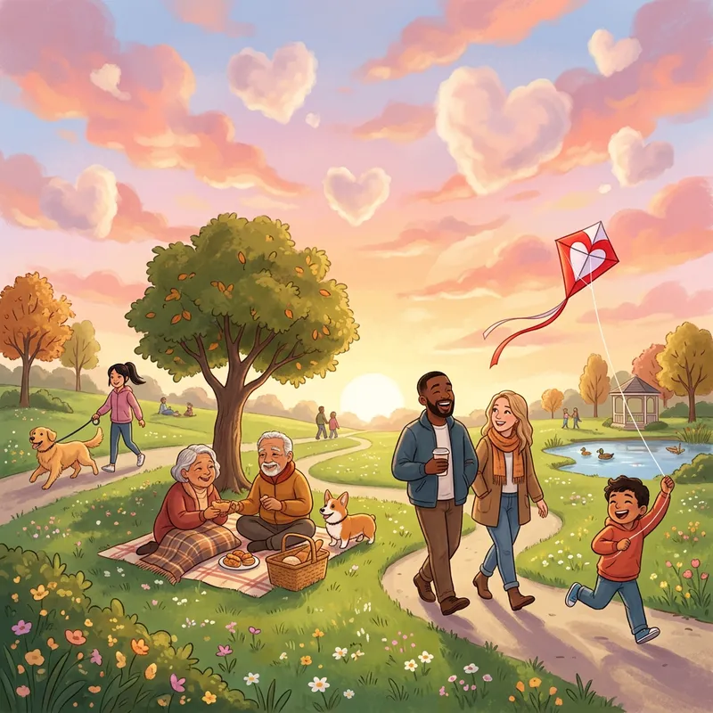 Love is in the Air: Enchanting Morning Scene of Unity Love is in the Air: Enchanting Morning Scene of Unity