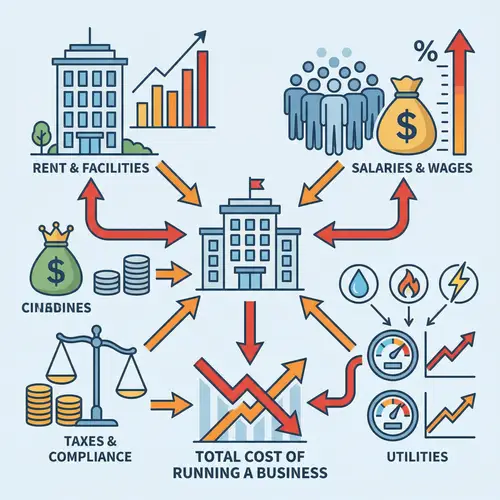 Cost of Running a Business: Rent, Salaries, Taxes & Utilities