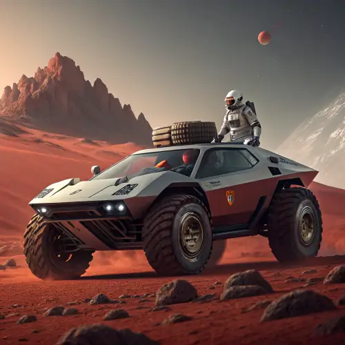 Ferrari Off-Roader on Mars: A New Adventure