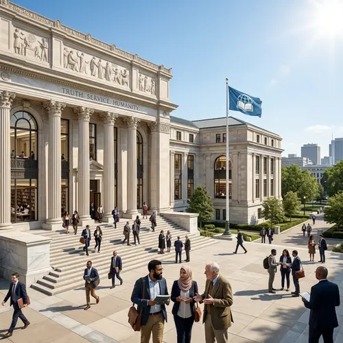 Symbol of the People: Institute Striving for Truth and Service