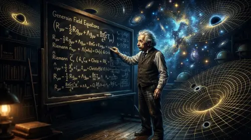 Einstein's Relativity: An Artistic Exploration