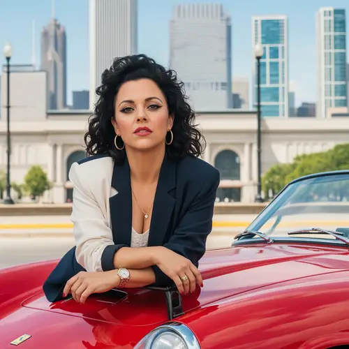 Leah Remini: Sexy & Dominant in Ferris Bueller's Style