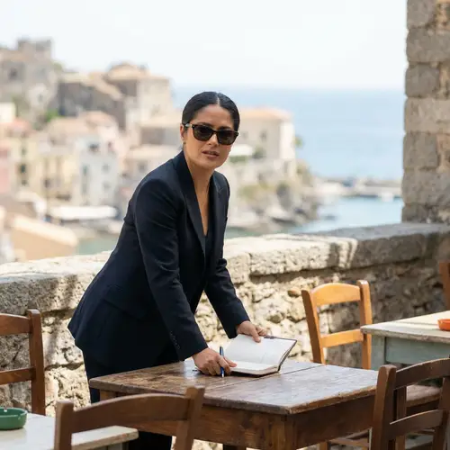 Salma Hayek: A Captivating Scene from A Million Minutes