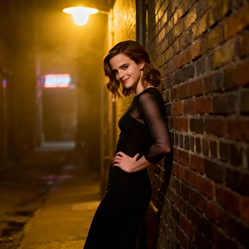 Emma Watson in a Captivating Scene