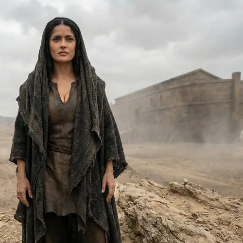 Salma Hayek Inspired by Movie Noah
