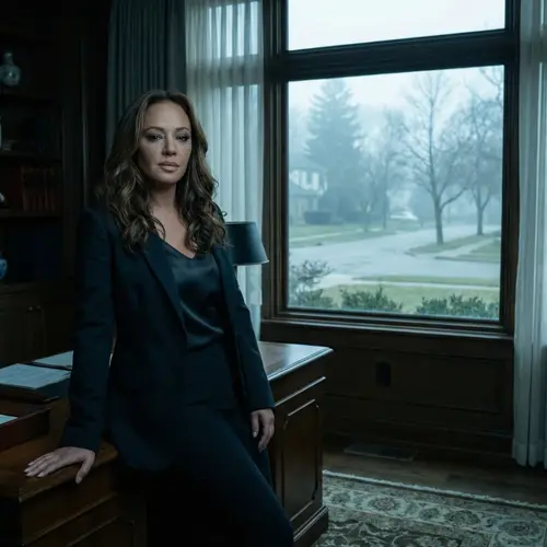 Leah Remini: Sexy Gone Girl Inspired Scene