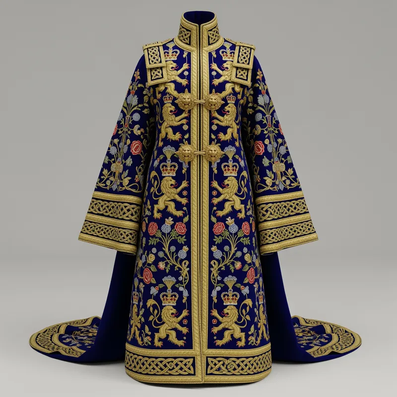Realistic Ceremonial Robe Pattern Designs