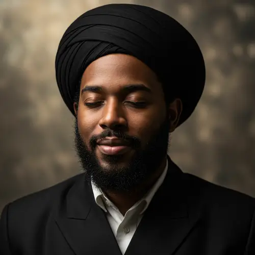 Dreaming Black Jew in Modest Attire