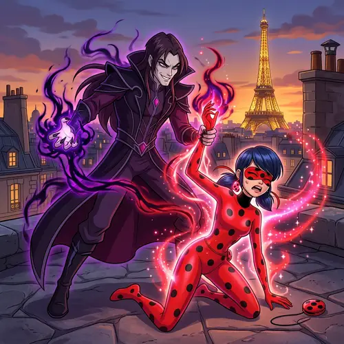 Ladybug Meets Valtor: The Ultimate Power Clash