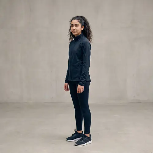 Realistic Full Body Photo of Iranian Teenage Girl