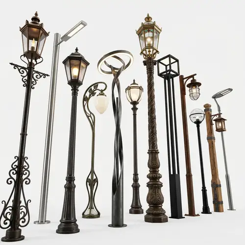 Exquisite Ornamental Lighting Poles | Diverse Designs