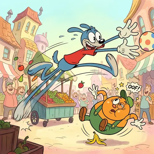 Exaggerated Animation Characters: Classic Cartoons Reimagined