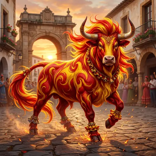 Spanish Flag Creature: Mythical Symbol of Spain