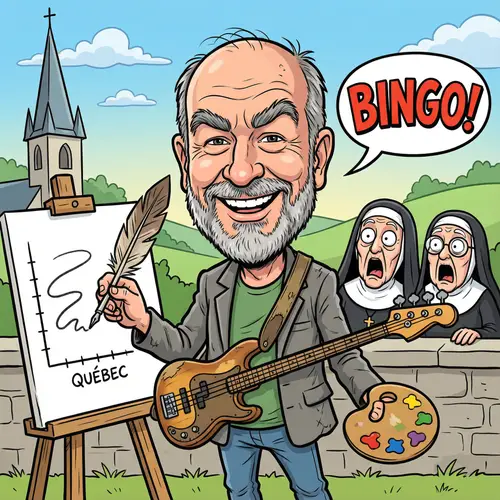 Funny Caricature of a History Teacher | Comic Portrait Art