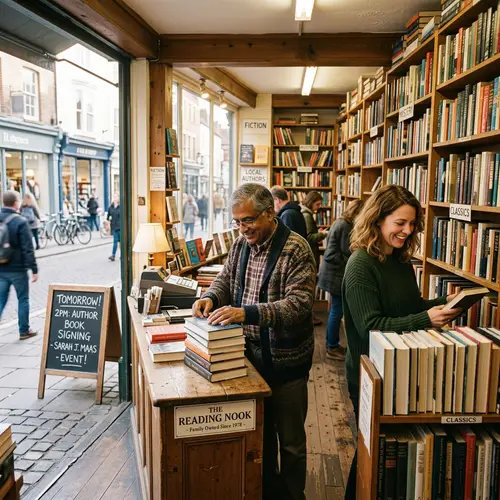 Charming Family-Owned Bookstore in Your Neighborhood