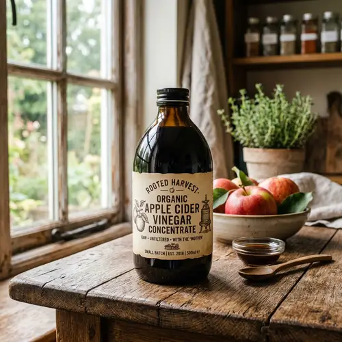 Dark Apple Cider Vinegar Concentrate | Organic & Natural Source