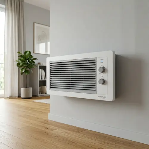 Sleek Modern Fancoil Unit | Compact Design, Neutral Colors