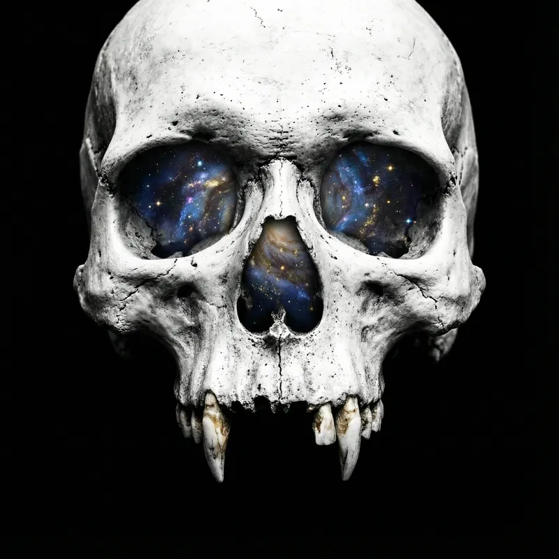 Mystical Skull: Cosmos Within Mystical Skull: Cosmos Within