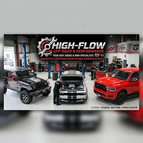 Jeep, Dodge & Ram Mechanics Workshop Cover Image