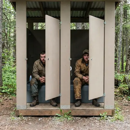Men Pooping Together - A Unique Perspective