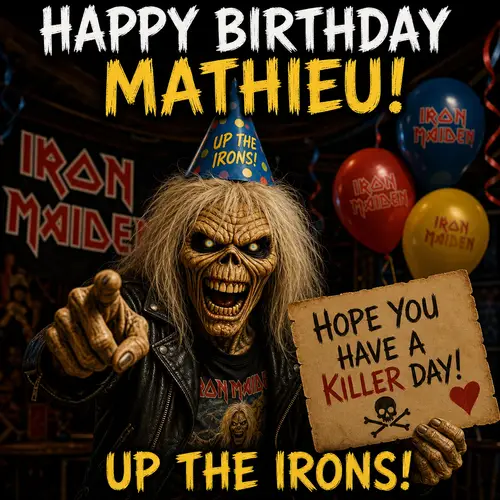 Eddy Wishes Mathieu a Happy Birthday Meme