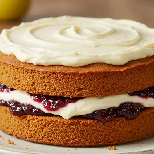 Delicious Apple Spiced Cake Recipe with Cream Cheese