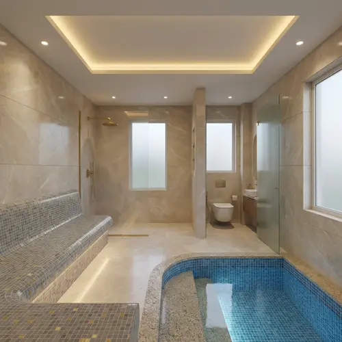 Modern Steam Bathroom Interior Design Ideas