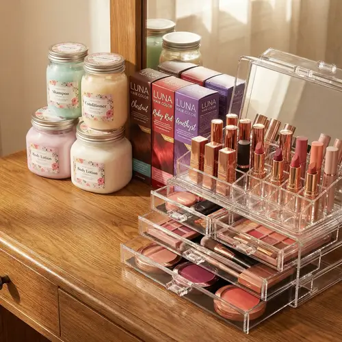 Vibrant Feminine Care Products & Makeup Set | Beauty Collection