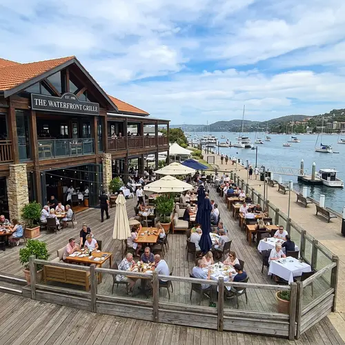 Waterfront Restaurant 20x18 M with Fencing