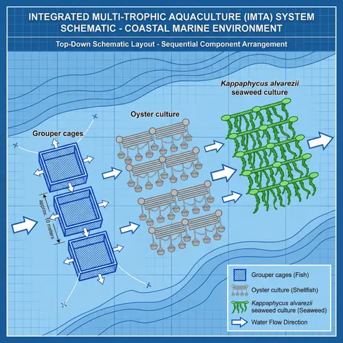 Integrated Multi-Trophic Aquaculture System Overview
