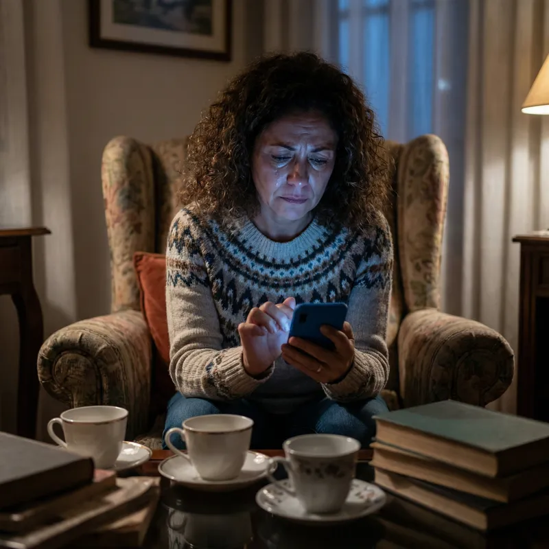 Middle-aged Woman Seeking True Love Finds Disappointment on Dating Apps