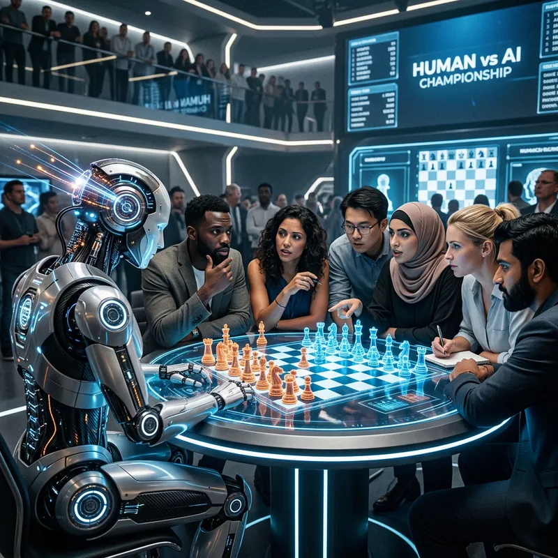 AI vs Humans: The Ultimate Face-off in Sci-Fi Chess Game AI vs Humans: The Ultimate Face-off in Sci-Fi Chess Game