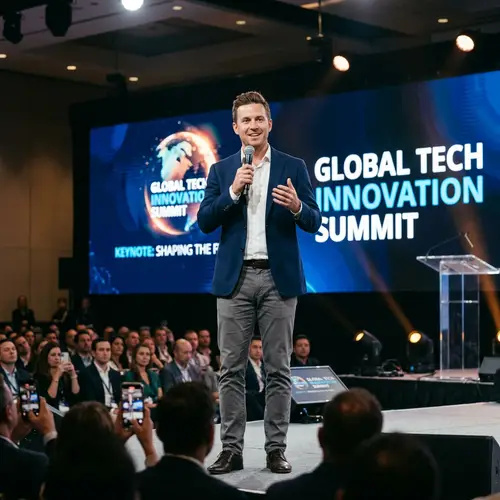 Keynote Speaker at Conference: Engaging Presentation