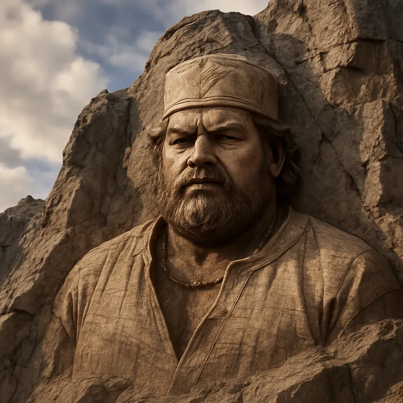 Stunning Mountain Carved Statue - Ultra Realistic Art