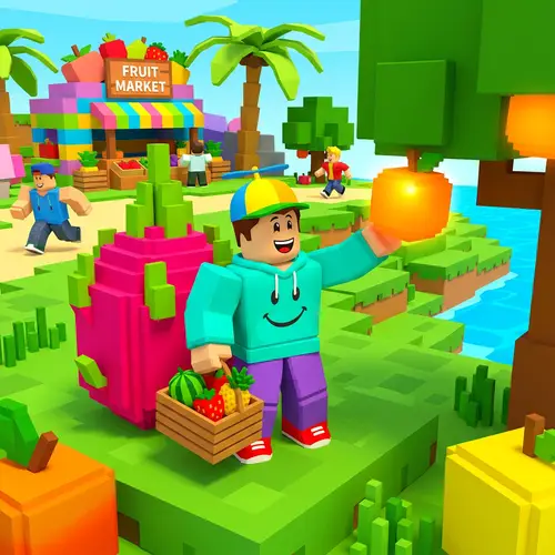 Colorful Fruit-Themed Game for Beginners | Play Blox Fruits