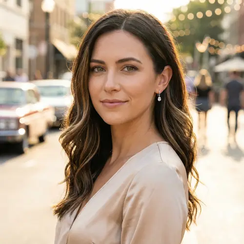 Stunning Celebrity Portrait at Golden Hour