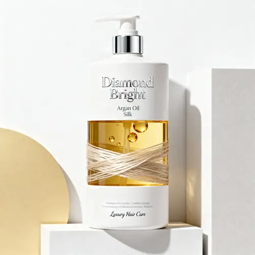 Diamond Bright Shampoo & Conditioner Packaging