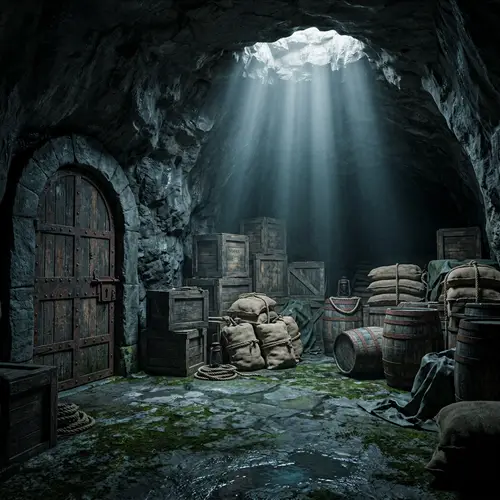 Exploring a Dank Storage Cavern