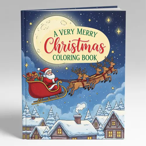 Christmas Coloring Book for Kids