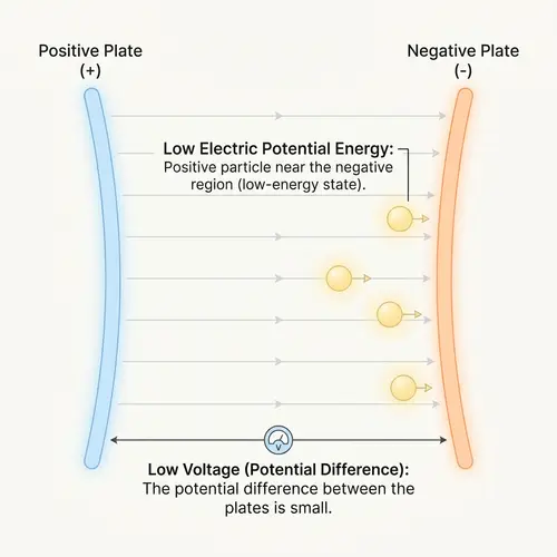 Understanding Low Electric Potential & Voltage | Electric Field Scene